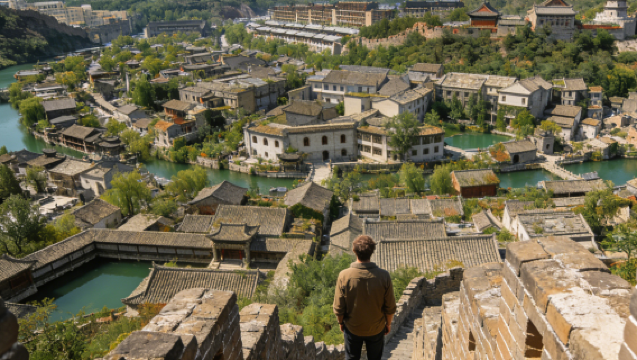 Private Beijing Transfer with Tickets: Explore Simatai Great Wall & Gubei Water Town