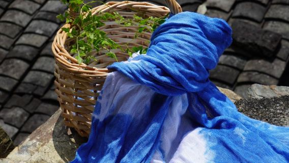 Lawatan setengah hari pengalaman DIY kraftangan celup warna nila tradisional Hakka