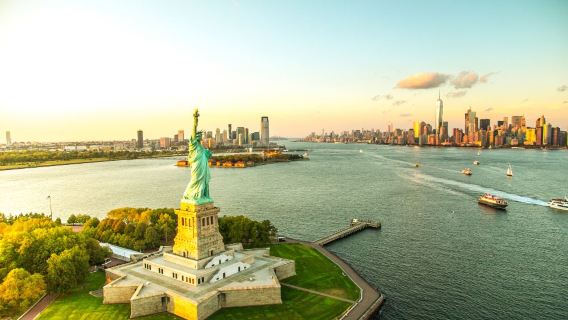 New York City bådtur til Frihedsgudinden med øbesøg (inkluderer Ellis Island og kystlinje fotostop)