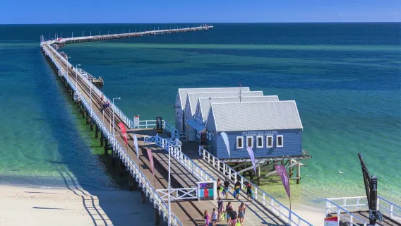 Perth en Australie - Ligne Sud | Excursion aux grottes de la rivière Margaret et au pont de Busselton ※ Voyage en groupe