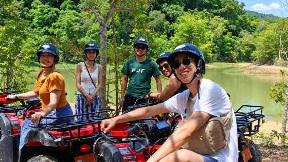 Krabi: Aventura en ATV a través de una naturaleza hermosa con recogida en el hotel