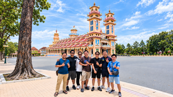 Tay Ninh: Cao Dai-templet & Ba Den-berget dagsutflykt | Från Ho Chi Minh City, Vietnam