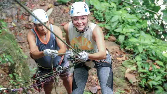 10 in 1 Tour! Zip Lines, Rappels, Tarzan Swing, Waterfalls & More