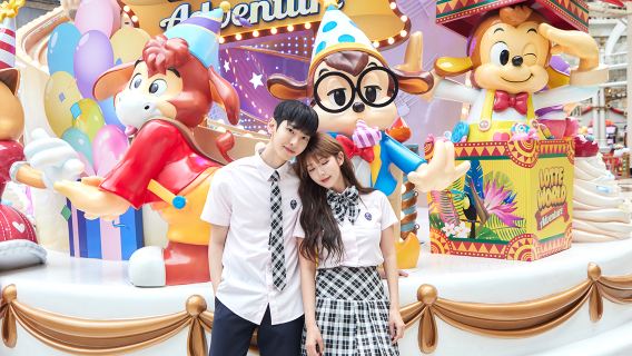 lotte world thuê đồng phục Đồng phục cảm xúc Chi nhánh chính Jamsil