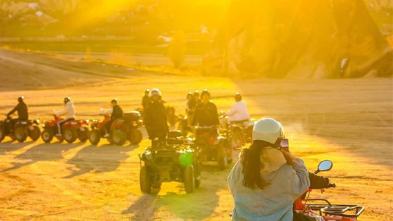 卡帕多奇亞半日遊酷炫ATV/UTV越野+玫瑰穀+日落日出可選