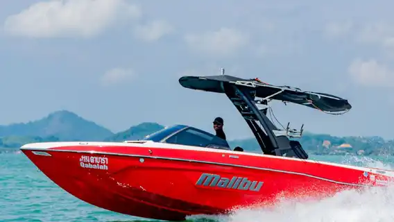 普吉島海洋時光尾波沖浪造浪艇包船Seatime wakesurf