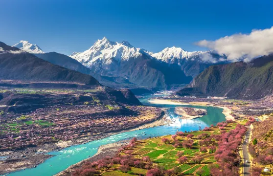 雅魯藏布大峽谷+南迦巴瓦峯+桃花村+魯朗林海+多語種導遊O