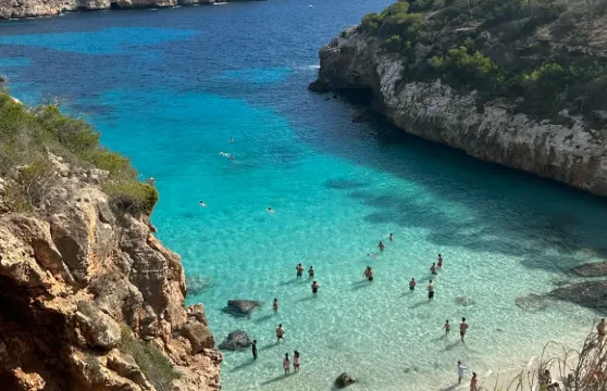 馬略卡果凍海雙灣+帕爾馬大教堂&溶洞音樂會：秘境包車一日遊