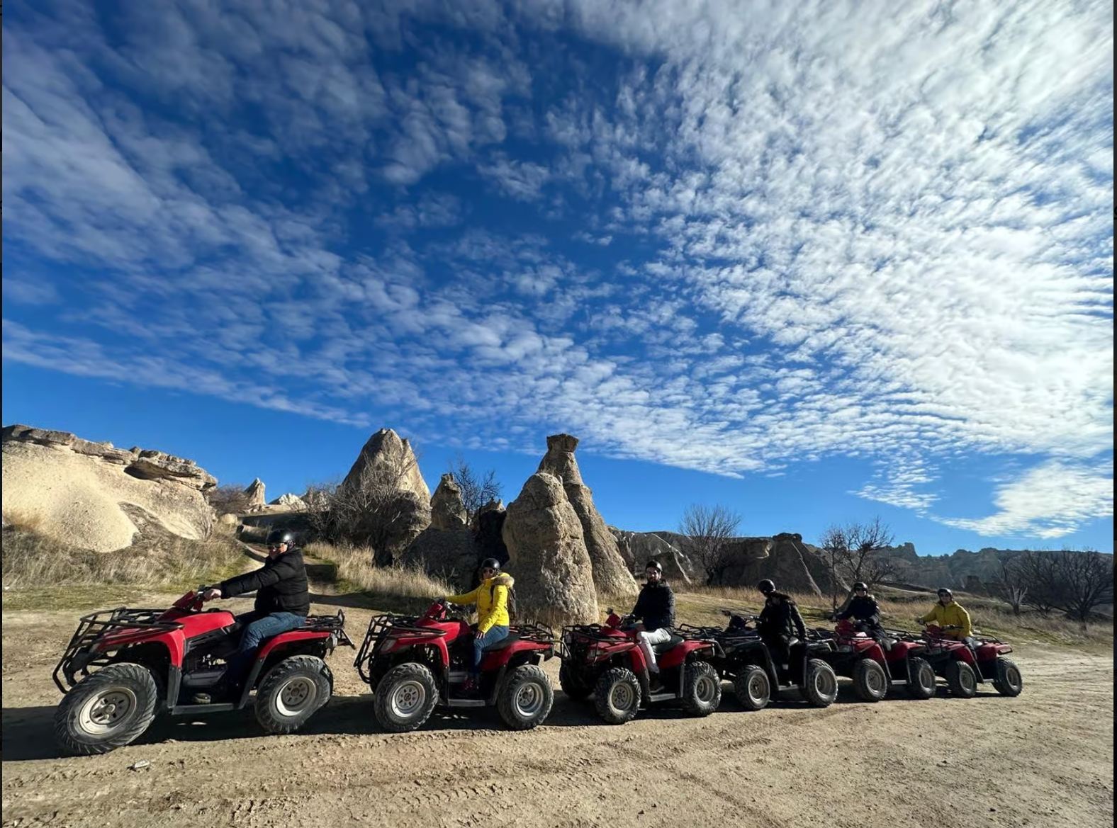 Cappadocia: Sunset or Daytime ATV Adventure Tour with hotel transfers and Guide