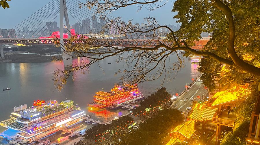 【重慶兩江觀光船票】夜景遊·電子票無需取票·洪崖洞/朝天門登船