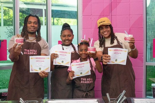 在納什維爾自製捲筒雪糕