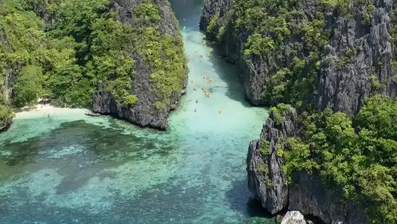 Philippines El Nido Island Hopping 1-day Tour D: Lagoons & Beaches