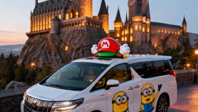 日本環球影城接/送 - 大阪市區/機場接送/京都奈良/東京包車