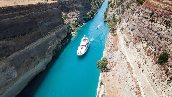 Athens Surroundings Private Chartered Tour: Corinth Canal + Archaeological Site of Mycenae + Epidaurus Theater [Customization Available]