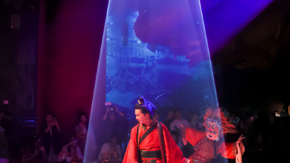 Festín Imperial de Lingnan. Espectáculo en Foshan (cena inmersiva con narrativa + gastronomía especial + opción de cambio de vestuario Hanfu y experiencia de maquillaje)