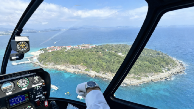 Sanya Haitang Bay Helicopter Experience (Gentle Flight Along the Coastline + Refresh Your Travel Experience + Amazing Aerial Views)