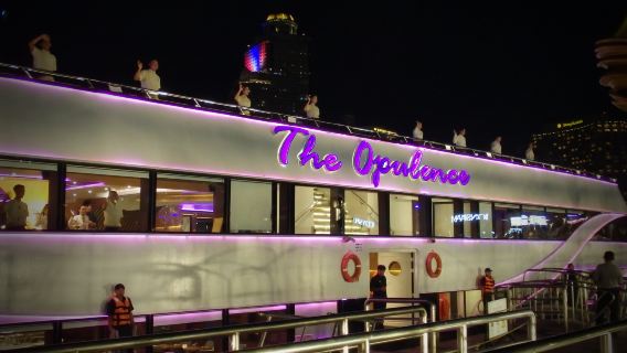 Оберин (The Opulence) – ночная прогулка по реке Чаупхрая: пристань ICONSIAM/великолепная панорама реки/живая музыка/международная и тайская кухня