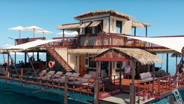 Fiji Seventh Heaven Floating Bar Experience [Including Transfers]
