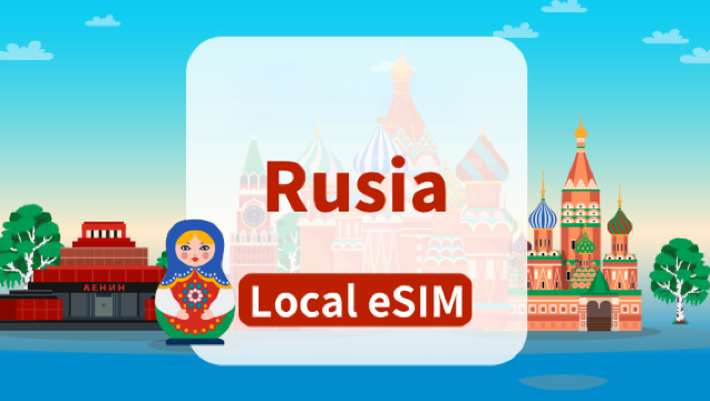 eSIM 4G Beeline de Rusia | Datos totales 10GB/20GB/40GB | Red de alta velocidad | Compatible con llamadas, SMS y aplicaciones locales | Tarifa por día natural | Código QR