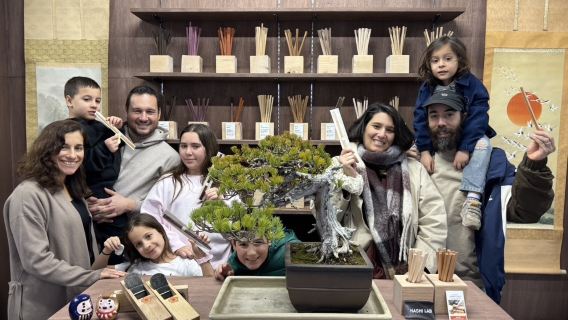 [HASHI LAB Nara]  [Name engraving option available]Nara: Craft Your Own Unique Chopsticks – Custom Engraving Available (45 minutes)