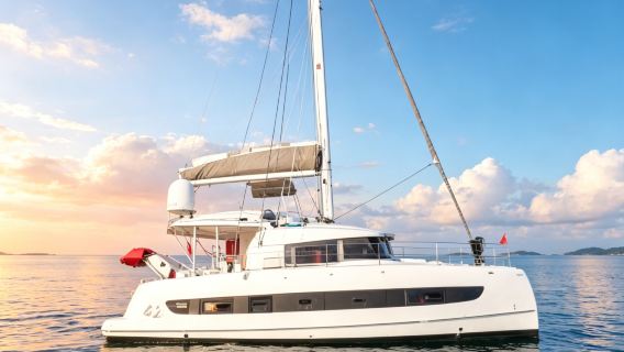 [Sewa Yacht Teluk Qingshui ke Laut] Sewa kapal layar katamaran Teluk Qingshui Lingshui, Hainan ke laut untuk memancing