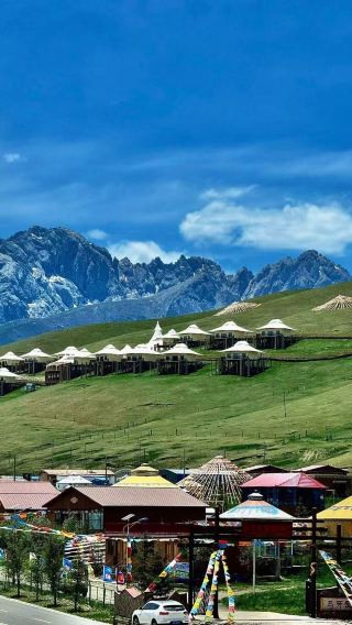 純玩小團◆馬牙雪山+烏鞘嶺+抓喜秀龍草原+永登縣苦水鎮丹霞自駕遊營地1日遊