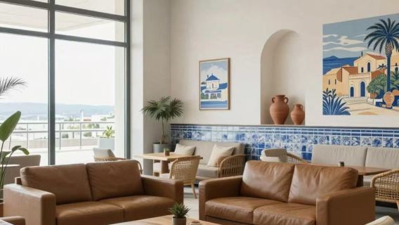 Vé sử dụng phòng chờ VIP tại Sân bay Alghero-Fertilia, Ý (Phòng chờ VIP sân bay AHO/Quá cảnh/Nghỉ ngơi/Dùng bữa)