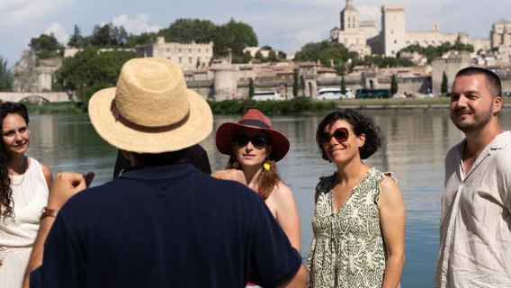 From Marseille: Baux, Pont du Gard, Avignon and wine tasting