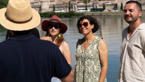 From Marseille: Baux, Pont du Gard, Avignon and wine tasting
