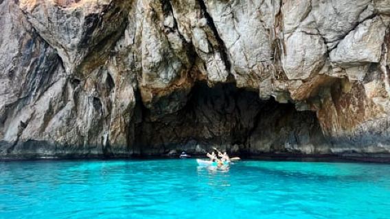 Διαδρομή με καγιάκ από την τοποθεσία Moraira