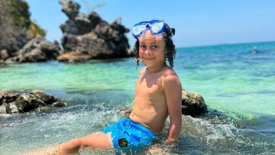 Koh Khai 3 isole snorkeling tour di mezza giornata in motoscafo