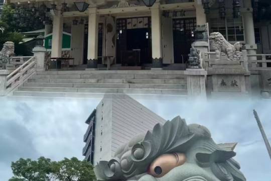 Japan Osaka Namba Yasaka Shrine + Kuromon Market + Tsutenkaku Tower + Abeno Harukas300 Observation Deck + Osaka Castle Park one-day tour
