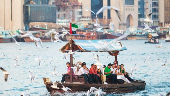 Dubai: Half-Day City Tour + Evening Desert Safari + BBQ Dinner at Al Khyama Camp