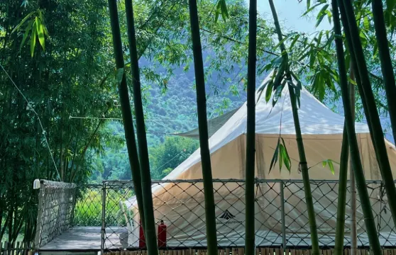 清遠英德竹林奇境野奢度假民宿(英西峯林走廊店)· 過夜露營【所有房間包含早餐+獨立衛浴】