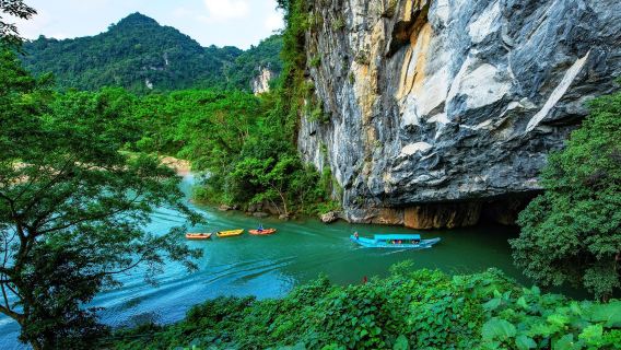 From Dong Hoi : Phong Nha Cave and Dark Cave Full Day Tour