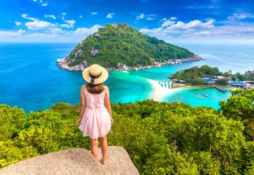 From Koh Samui: Koh Tao & Nang Yuan Tour with Snorkel and Lunch