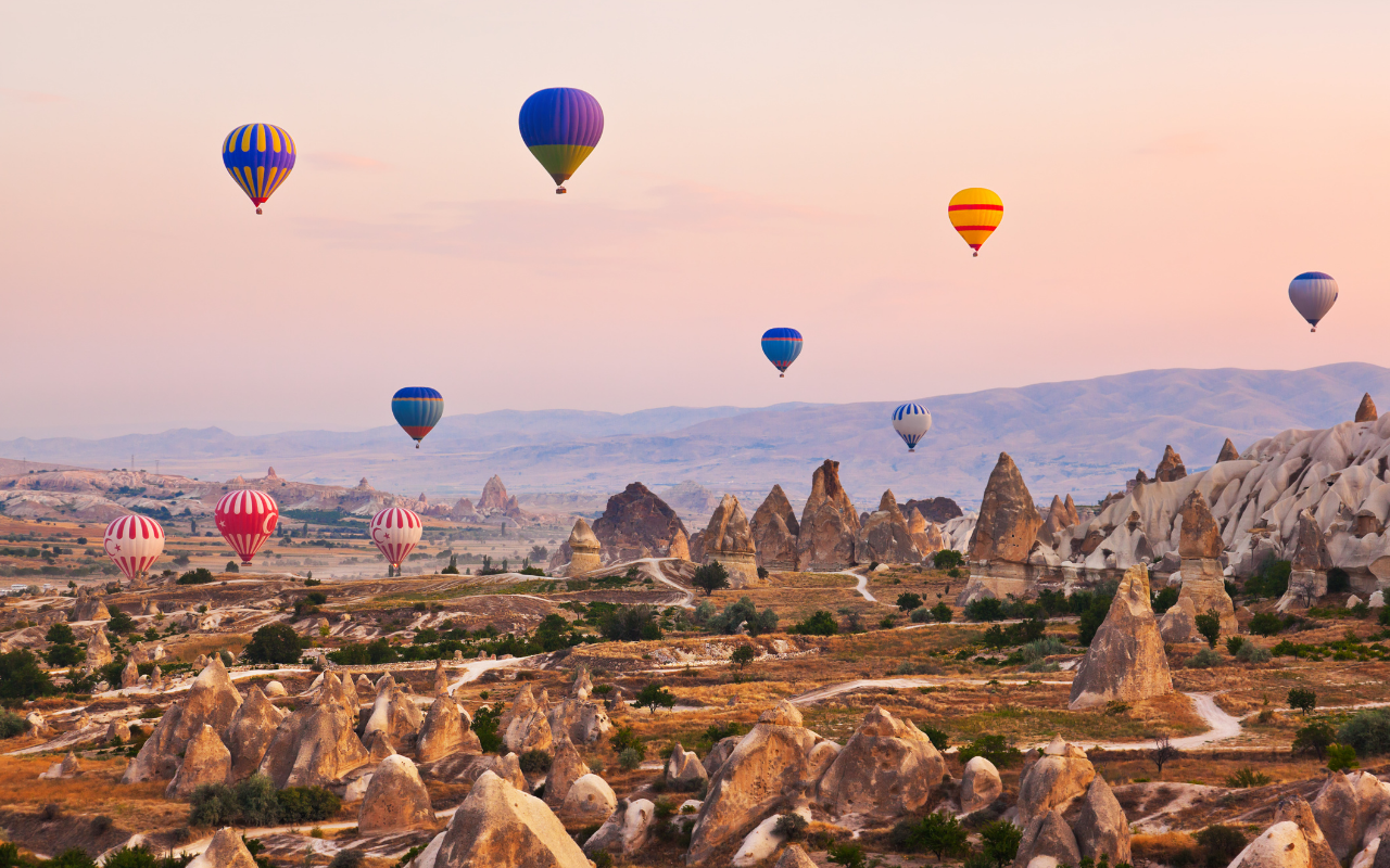 Hot Air Balloon Ride in Cappadocia Göreme | First Sunrise Flight Experience