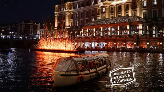 Amsterdam: Festival Perahu Cahaya dengan Makanan Ringan & Minuman Tanpa Batas
