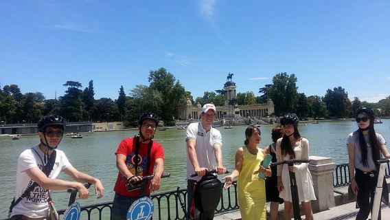 Madrid: Recorrido en Segway de 1,5 horas por el Parque del Retiro