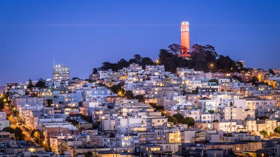 舊金山一日遊：漁人碼頭+科伊特塔+九曲花街+舊金山鐺鐺車