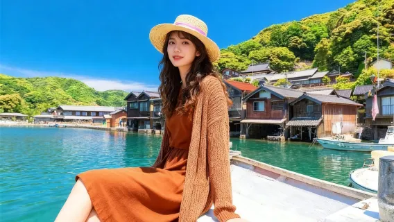 A one-day tour to the secret place of Kyoto's sea [Amanohashidate cable car overlooking the seagulls, Ine Funaya]