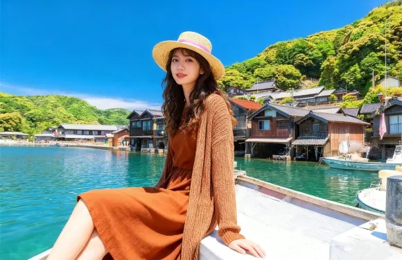 漫步京都海之秘境一日遊【天橋立俯瞰，伊根舟屋餵鷗趣，賞櫻花】