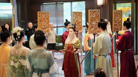 【沉浸式體驗君王盛宴】重慶禮宴巴國|含美食+舞蹈+古代服飾體驗