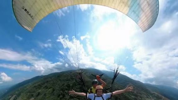 景洪西雙版納天空怡人滑翔傘營地+上山風俱樂部·西雙版納天空怡人國際滑翔傘基地滑翔傘飛行體驗【贈送攝影】