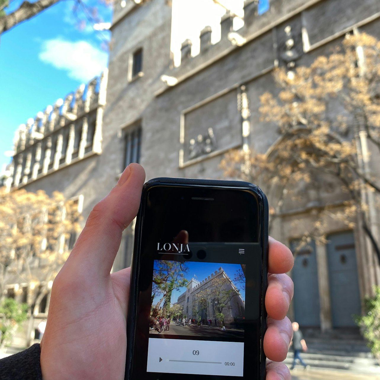 Audioguida della Lonja di Valencia