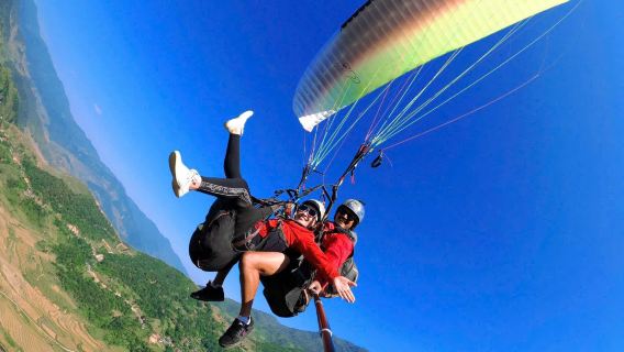 サパ・パラグライダー.JSC パラグライダーフライト体験【宿・ホテル送迎付き】