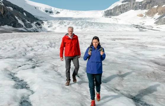 哥倫比亞冰原探索中心：冰河探險之旅 + 天空步道門票