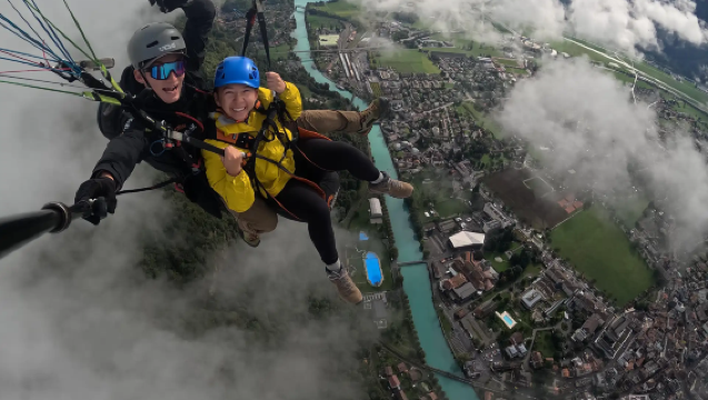 Interlaken paragliding tandem flight (Activity provider: AlpinAir paragliding Interlaken)