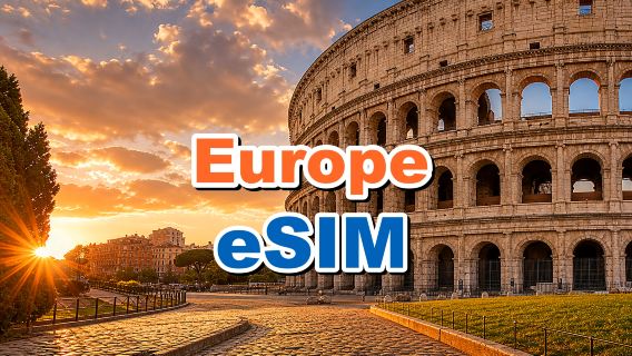 Multiple European countries CTExcel 5G eSIM | EE Internet United Kingdom number | Supports calls & SMS register app | Local phone customer support | 7-30 days | QR code