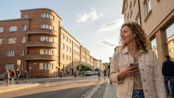 Zlín Highlights Audio Tour: Industrial Legacy and Modern Architecture